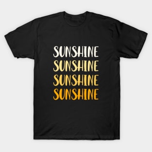 Sunshine Calligraphy T-Shirt